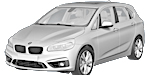 BMW F45 C1496 Fault Code